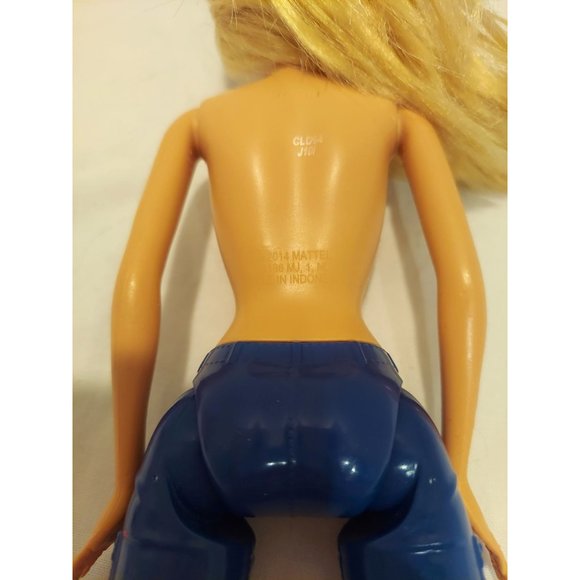 Mattel Barbie 12" Fashion Doll Made to Move Painted On Jeans No Clothes On Top - Picture 4 of 5